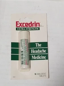 Excedrin Extra Strength The Headache Medicine 250 mg; 10 Tablets-"OUT-DATED",NEW - Picture 1 of 13