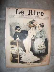 LE RIRE. 1900 no. 301. FRENCH SATIRE HUMOUR MAGAZINE. WELL ILLUSTRATED - Picture 1 of 2