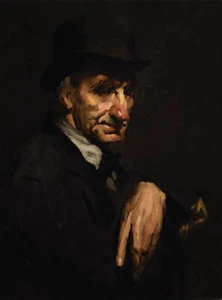 The Black Derby by George Bellows 1905 American Realist Art Print Ashcan School - Picture 1 of 2