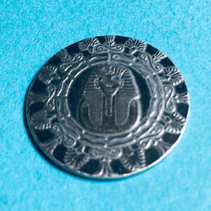 Egyptian Relic MPM Bar 1/4 oz .999 Fine Silver Coin Round Gods Anubis King Tut