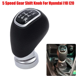 5 Speed Manual Car Gear Shift Knob Fit For Hyundai i10 i20 2014-2020 43711-B4020 - Picture 1 of 8