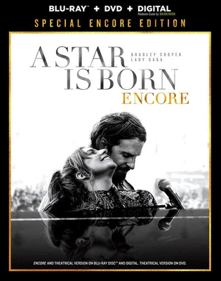A Star Is Born (2018) Extended Cut Blu-Ray + DVD - Image 1 of 2