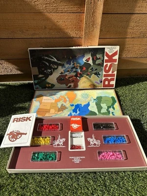 1975 Risk Board Game Parker Brothers Complete in Very Good Condition FREE SHIP - Image 1 of 4