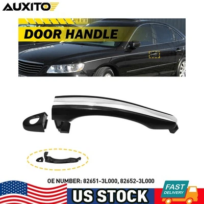 1 передняя наружная дверная ручка L для Hyundai Azera 3,8 л 2006-11 загрунтованный пластик A - Изображение 1 из 4