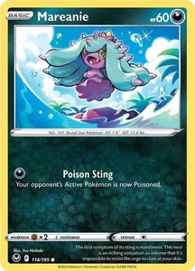 Mareanie 114/195 | Silver Tempest | Common Pokémon TCG NM - Picture 1 of 1