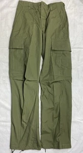 Vietnam Ära X-SMALL-Reg Ripstop 3. Muster Jungle Hose Zipper Fly NEUWERTIG - Bild 1 von 14