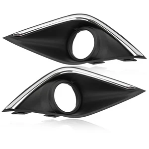 Fog Light Cover Front Bumper Pair Fitment Front Left Note Package Includes - Picture 1 of 24