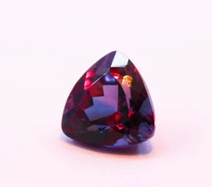 Alessandrite Lusso 9-10 Ct | Taglio Trilione | Gemma Cambio Colore Naturale Certificato - Foto 1 di 17