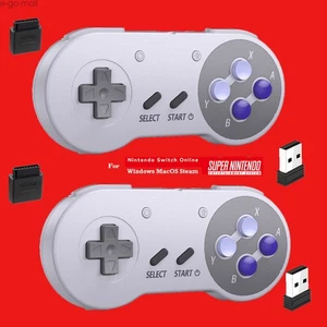 2PCS Wireless Controller for Super Nintendo Entertainment System Switch NS2 PC - Picture 1 of 15