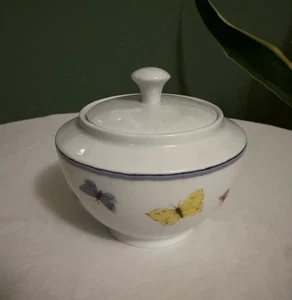  Hutscheneuther  "Frühlingswiese " Zuckerdose ohne Deckel * Porzellan * Rarität - Bild 1 von 4