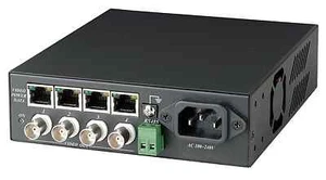 TTA414VPDR 4 Port Video Power Daten Signal Empfänger Hub mit DC High Power Supply - Bild 1 von 2