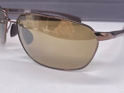 Maui Jim Sunglasses Mens Mirror Large XL Flex Titanium Kahulului Harbor - Image 1 of 4