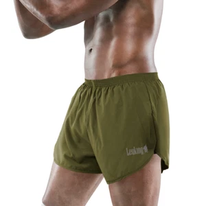 Men's Gym Sports Training Bodybuilding Workout Running Shorts Fitness Pants - Picture 1 of 8
