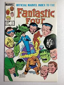 Marvel Comics THE FANTASTIC FOUR Official Marvel Index #1 (1985) - Picture 1 of 2