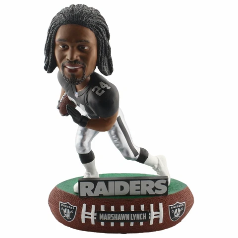 Marshawn Lynch Oakland Raiders Baller Special Edition Bobblehead NFL Cover