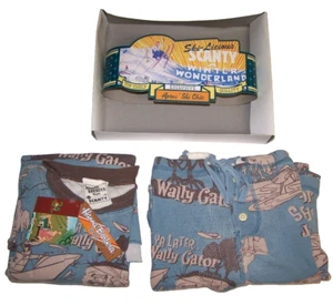 Hanna Barbera Pajamas Med Saturday Cartoon TV Wear Wally Gator Show NIB Swamp - Picture 1 of 18