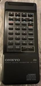 REPRODUCTOR DE CD ONKYO RC-176C MANDO A DISTANCIA DX-3700 DX-370 PROBADO ORIGINAL OEM - Imagen 1 de 1