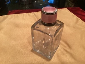 Antique Silver Guilloche Enamel Cologne Bottle - Picture 1 of 13