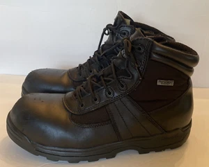 WorkBoots THOROGOOD Leather Upper Black Composite Water Proof Steel Toe 10.5M - Picture 1 of 15