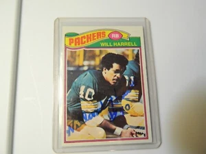 Autographed NFL trading card Will Harrell Green Bay Packers - Bild 1 von 1