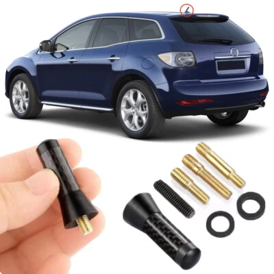 1.4" Carbon Style Antenna Radio AM/FM Replacement For Mazda CX-7 MX-5 CX-3 CX5 - Image 1 of 4