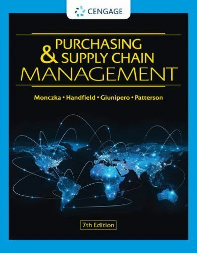 Cengage Purchasing and Supply Chain Management 7th Edition (NEW) - Image 1 of 1