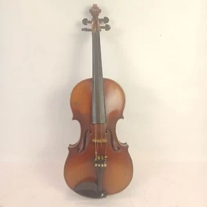 Nicolaus Amatus Fecit Cremona-1645 Italien Copie 4/4 Full Taille Violon 1900s+ - Picture 1 of 24