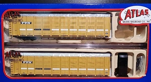 ATLAS ARTICULATED AUTO CARRIER 40914 TTX ROAD NUMBER 880255 - Picture 1 of 2