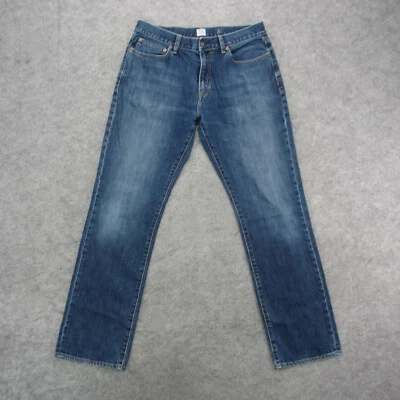 J.Crew Jeans Men's 34x34 Blue Medium Wash Slim Straight Leg Jeans - Image 1 of 4