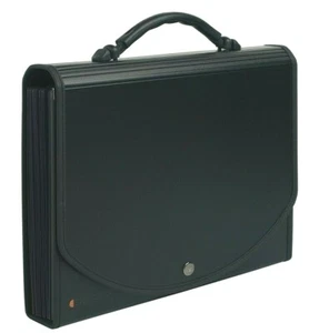 EXACOMPTA EXACASE Fächertasche Fächermappe A4 13 Fächer schwarz - Bild 1 von 3