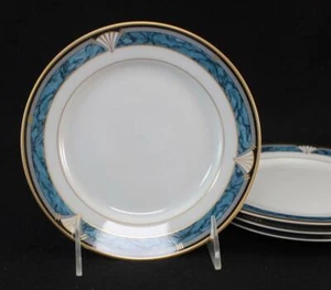 Gorham China EDGEMONT GOLD 4 platos de pan y mantequilla EXCELENTE ESTADO - Imagen 1 de 5