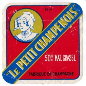 Etiquette Fromage de Champagne-Le Petit champenois - Imagen 1 de 2