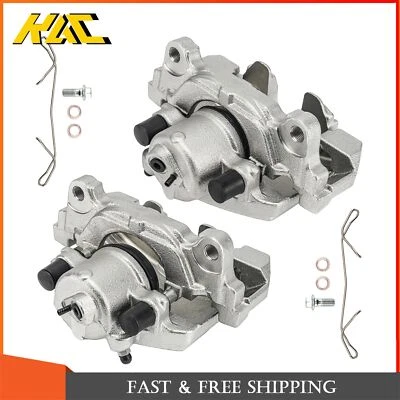 2pcs Front Brake Calipers w/ Brackets For VW Beetle 2012-2019; Audi A3 2010-2013 - Image 1 of 4