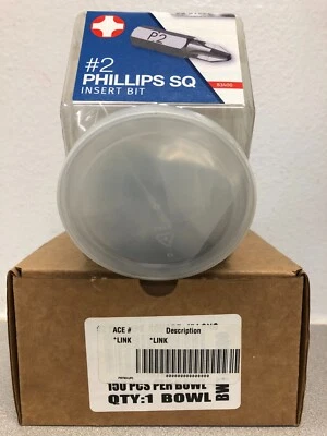 Best Way Tools 83400 Phillips #2 X 1 in. L Screwdriver Bit Carbon Steel 150 pc - Image 1 of 4