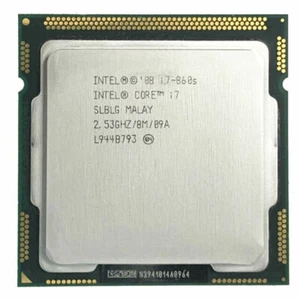 Intel Core i7-860S 2.53 GHz SLBLG Quad-Core 8M Socket 1156 CPU Processor - Picture 1 of 4
