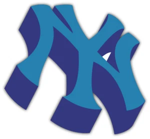 New York Yankees MLB Baseball Car Bumper Sticker Decal "SIZES" ID:2 - Imagen 1 de 1