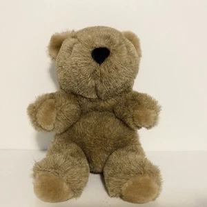 Gund Brown Teddy Bear Plush Small Stuffed Toy Animal 7” Lovey Vintage 1982 - Picture 1 of 11