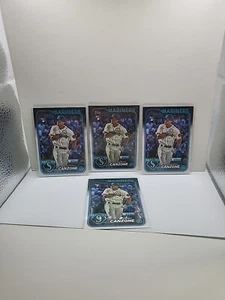 2024 Topps Series 1 #195 Dominic Canzone RC (4 Card Lot) Mariners - Picture 1 of 2