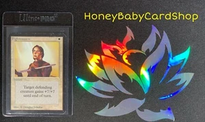 MTG Limited Edition Alpha 1993 Righteousness HP+ Card LEA Rare Set 93/94 - Picture 1 of 3