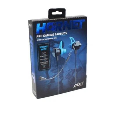 Auriculares Hornet Pro Gaming con Micrófono Desmontable Nuevo Color Azul Foto 1 de 3