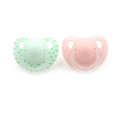 Infant Baby Supply Soft Silicone Orthodontic Nuk Pacifier Nipple Sleep SootB QM • 2.54$