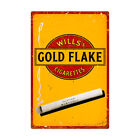 GOLD FLAKE sheet metal sign 60 cm!! Cigarettes Tobacco CAFE BAR DINER PUB RETRO V8 HOT