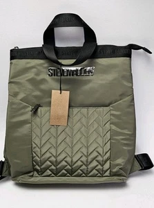 Steve Madden Bsoftee Olive Green Backpack NWT $98 - Picture 1 of 13