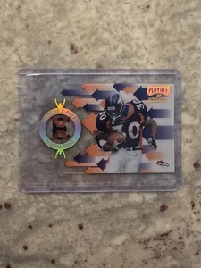 1998 Playoff SSD Momentum Football Terrell Davis Endzone X-Press Insert Broncos  - Picture 1 of 2