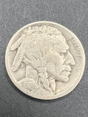 Buffalo Nickel-1918-D, full date, nice coin - Image 1 of 3