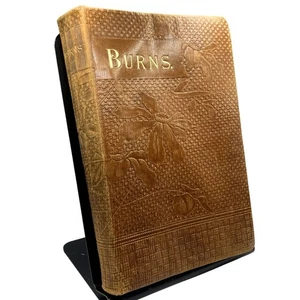 The Complete Works of Robert Burns by Alexander Smith Antique 1887 Leather Book - Picture 1 of 11
