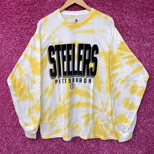 NFL Franchise AFC North Pittsburgh Steelers Tie-Dye Long Sleeve XL - Foto 1 di 4