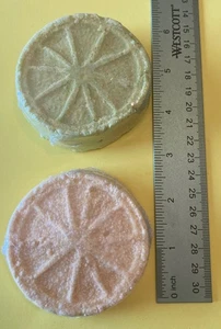 Lemon And Lime Slice Bath Bomb Lot Of 2 New Cute Gift - Picture 1 of 2