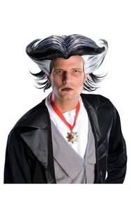 URBANO VAMPIRO ABUELO MUNSTERS DISFRAZ PELUCA HOMBRE ADULTO VESTIDO ELEGANTE HALLOWEEN - Imagen 1 de 2