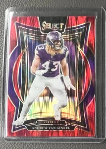 2024 Select Football Andrew Van Ginkel Red Shock Prizm 153/249 - Picture 1 of 2